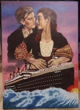 Titanic para obraz olejny 