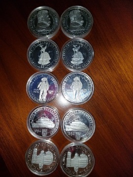 Moneta Austria 500 szylingów 1984 srebro 925
