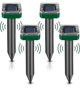 Solarny odstraszacz kretów kpl. 4 szt