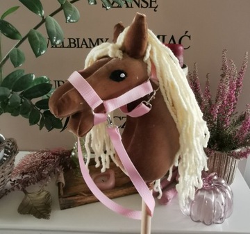 Koń Hobby Horse na kijku + zestaw - Ronia  