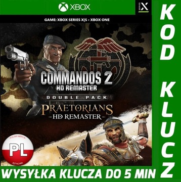 COMMANDOS 2 & PRAETORIANS XBOX ONE/X/S KLUCZ