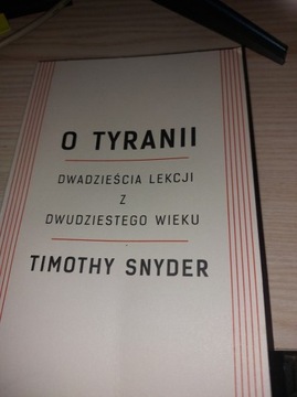 O tyranii, Timothy Snyder