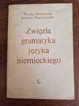 zwięzła gramatyka języka niemieckiego- Dewitzowa i Płaczkowska