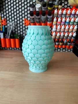 wazon 3D kolor miętowy 
