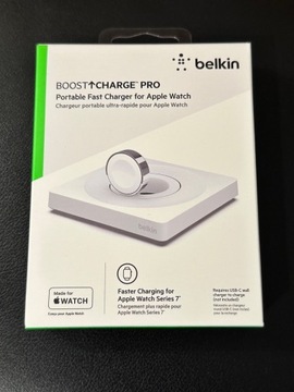 NOWA Belkin Ładowarka BoostCharge Pro do Apple Watch biała