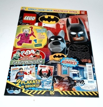 Lego Batman- Komiks + Plakaty + Łamigłówki 03/2023