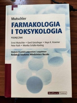 Mutschler - Farmakologia, III wydanie