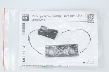 AVT3239 Zabepieczenie mini centralka alarmowa