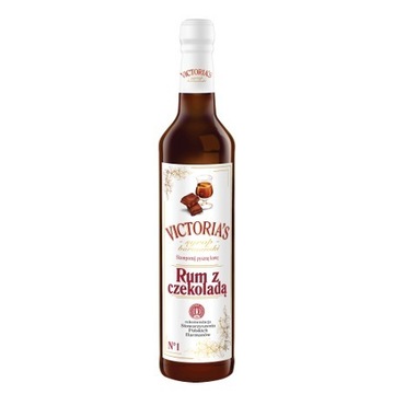 Syrop barmański RUM Z CZEKOLADĄ 490ml - Krosno