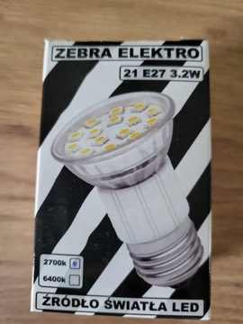 Żarówka LED 3.2w 240lm 2700K ciepła E27