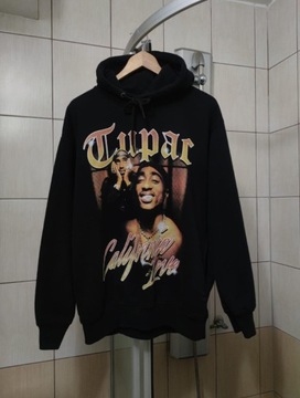 bluza hoodie M kangurka Pull & Bear  2pac classi