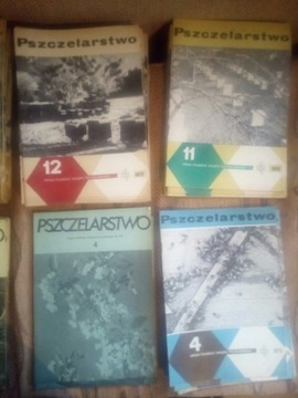 Miesięcznik Pszczelarstwo 1969-74 i 1984-85