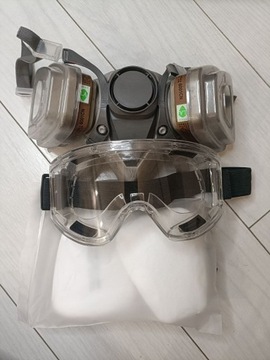 Maska Lakiernicza 6200 ZESTAW z filtrami
