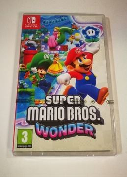 Super Mario Bros. Wonder Switch Nowa