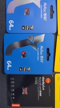 Karty pamięci microSD 64GB U3