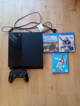 Konsola PS4 500 Gb 145gier!