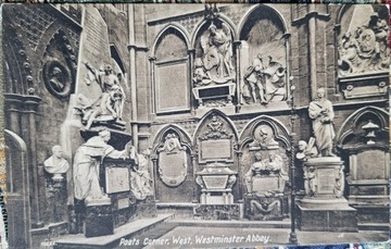 Westminster Abbey - Poets Corner, West