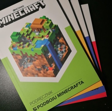 KSIĄŻKA MINECRAFT Kolekcja podręczników gracza!