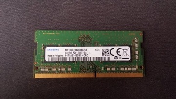  Pamięć RAM Samsung 4GB DDR4 2400MHz