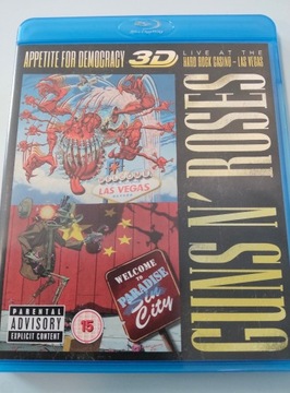 GUNS N' ROSES 3D (BLU-RAY 3D+2D) APPETITE FOR DEMO