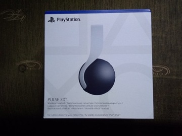 Sluchawki Pulse 3D PlayStation 5 NOWE Białe