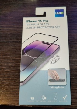 Komplet szkło hartowane H9 iPhone 14pro