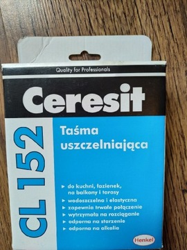 Uszczelka elastyczna CL152 12CM X 5MB CERESIT