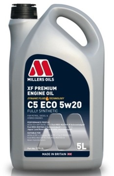 Olej silnikowy Millers XF Premium C5 ECO 5W20 5L