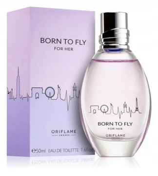 BORN TO FLY FOR HER 50ml ORIFLAME + GRATIS