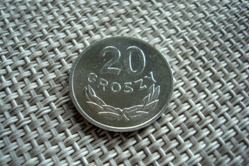 POLSKA  20 groszy 1979 r. - MENNICZA - 2