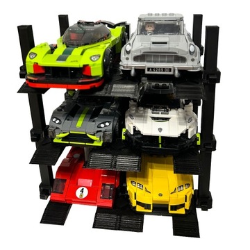 Lego Speed Champions stojak 6 aut podstawka