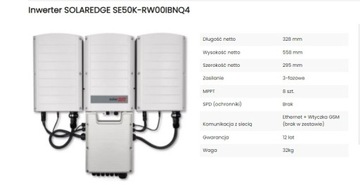 Solaredge 50KW 