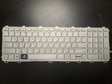 Klawisze HP Envy 15-J 736685-001 Srebrna QWERTY