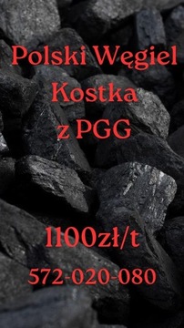 Polski Węgiel KOSTKA z PGG - 1100 zl ! 