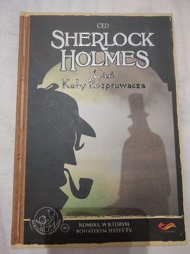 Sherlock Holmes cień Kuby rozpruwacza gra książkowa komiks paragrafowy