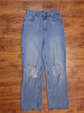 Spodnie jeansowe na wysoką jeansy Asos W30 L36