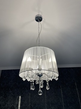 Lampa z brylancikami