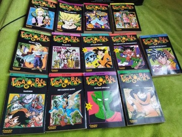  13 sztuk komiksów Dragon Ball Język Niemiecki