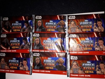 Star Wars Force Attax Extra. Saszetka 5 Kart.