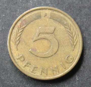 RFN - 5 Pfennig 1977 F