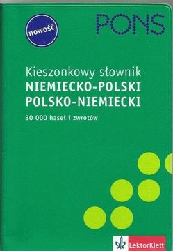 Kieszonkowy słownik niemiecko-polski polsko-niemie