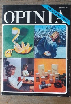 Magazyn ilustrowany  OPINIA  Nr. 24 Zima    1972