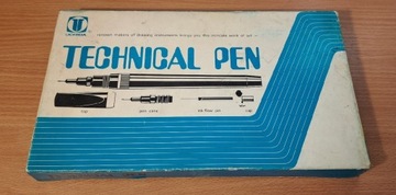 Rapidograf zestaw długopisów technicznych