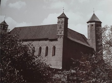 Fotografia kolekcjonerska W.Jama Zamek  Lidzbark