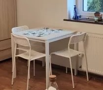 stół biały IKEA Melltorp 75x75