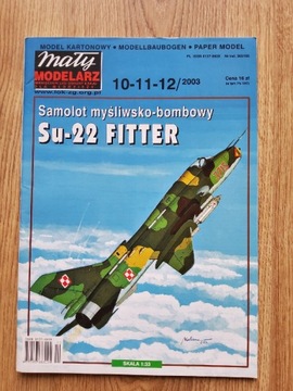 Mały Modelarz Samolot odrzutowy Su-22 Fitter 2003