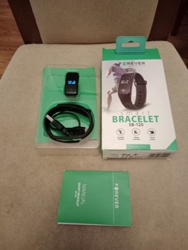 Smartwatch FOREVER Bracelet SB-120 active Czarny