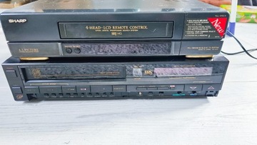 Dwa magnetowidy video VHS - okazja!