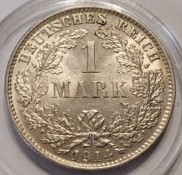 1 MARK, 1914r E, Cesarstwo Niemieckie (410)
