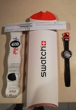 Swatch Flik Flak Star Wars Darth Vader 